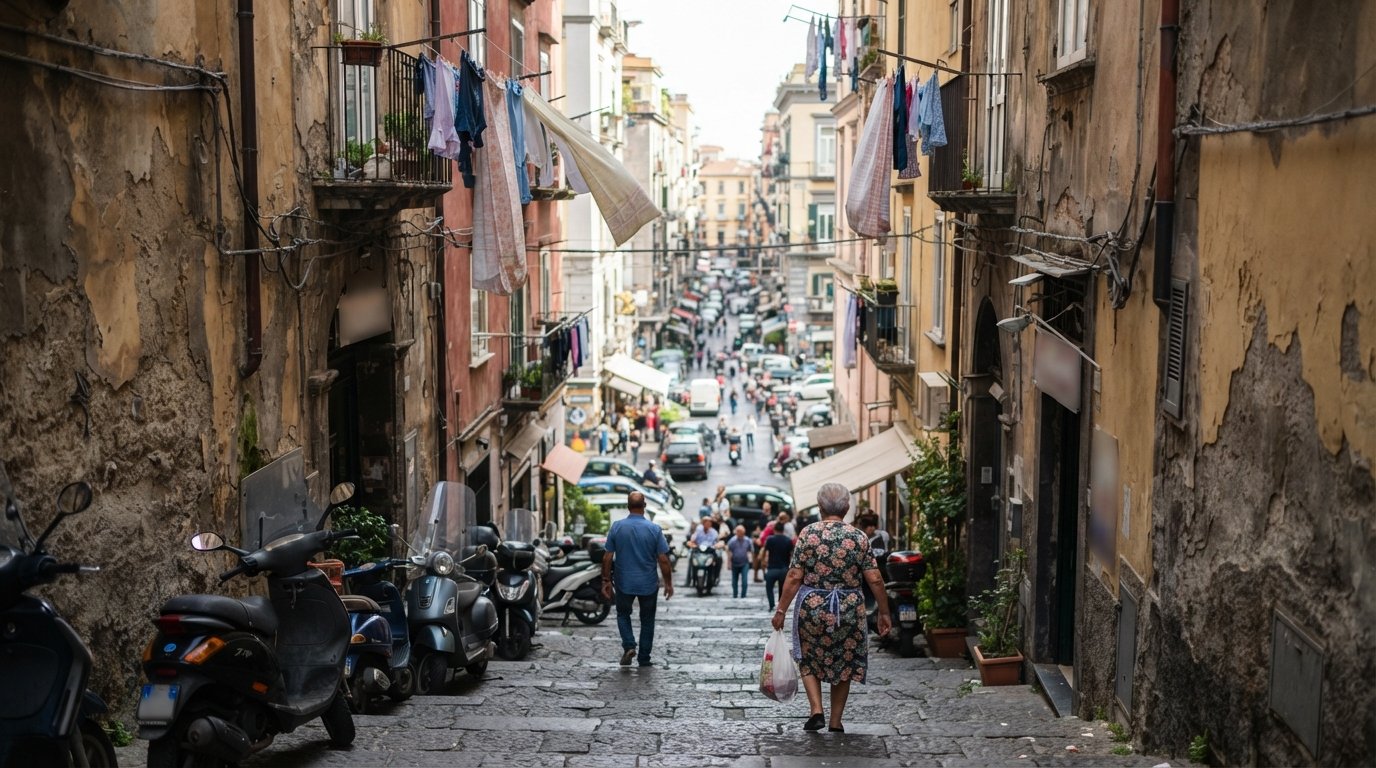 Quartieri Spagnoli, Naples: loud alleys, murals and fried pizza